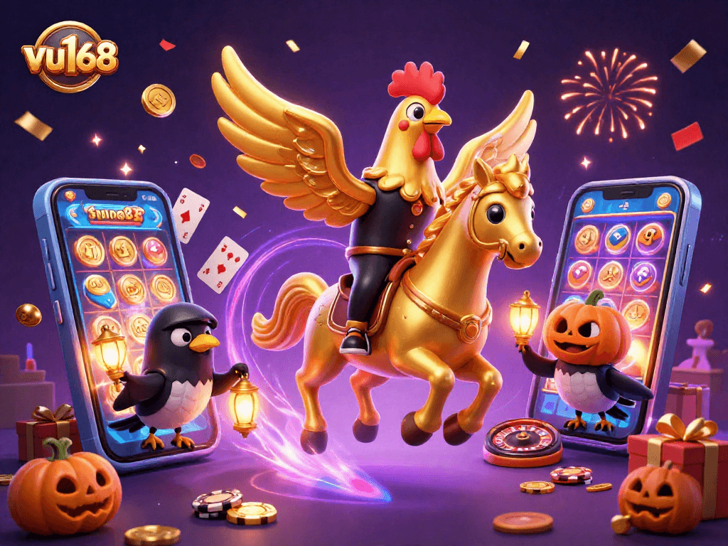 Experience thrilling fun with VU168's vibrant casino adventure featuring dynamic gaming elements.