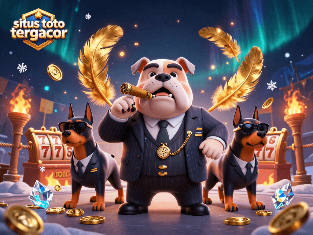 Experience big wins with situs toto slot tergacor in this vibrant 3D casino illustration.