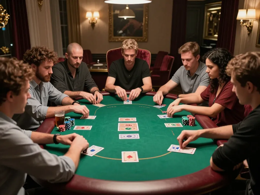 Players at TO288 online poker game enjoying fast gameplay and high stakes.