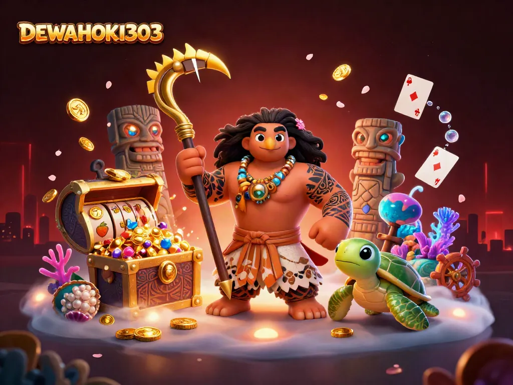 DEWAHOKI303 kesempatan menang jackpot dengan karakter menarik dan unsur judi atraktif