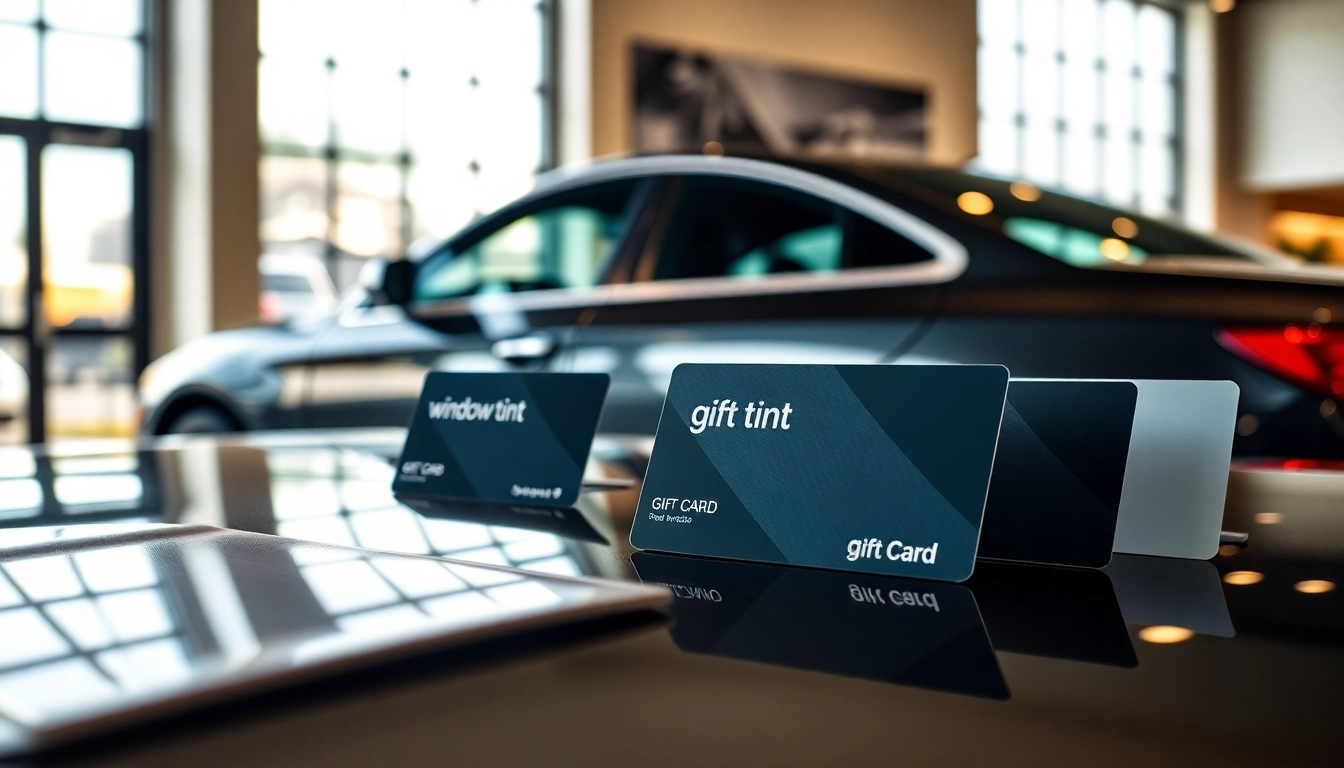 Shop the exclusive window tint gift card to enhance your car's aesthetic with premium window tint.