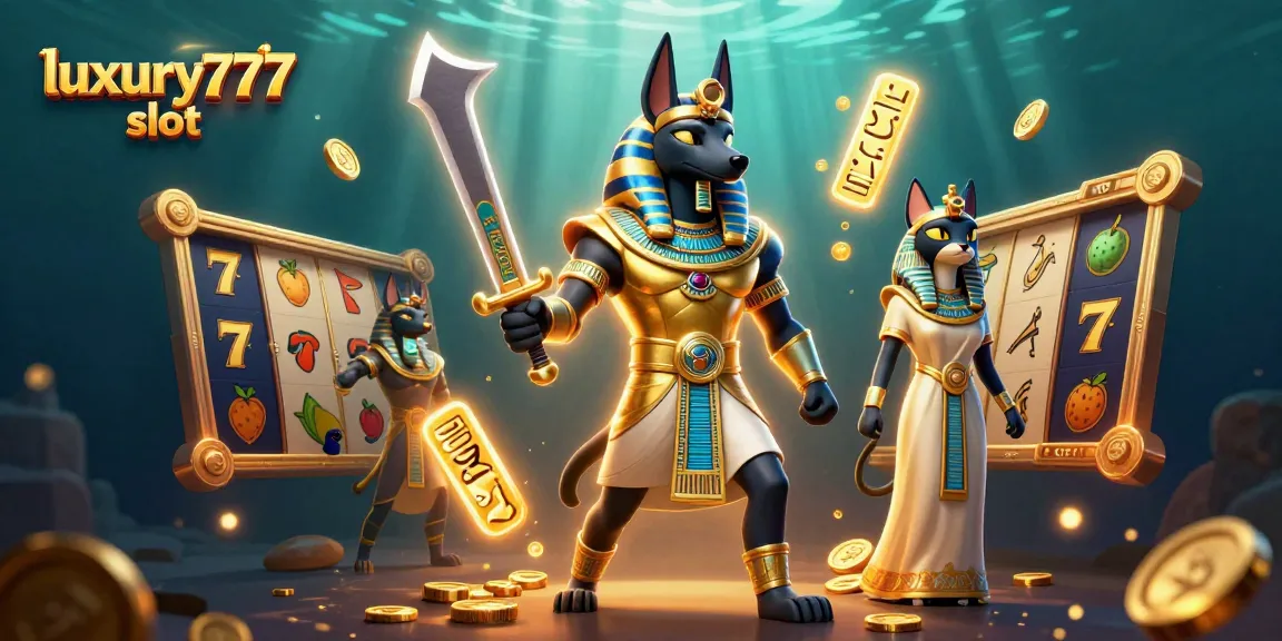 Menangkan jackpot di luxury777 slot dengan karakter Anubis dan Bastet yang penuh energi.