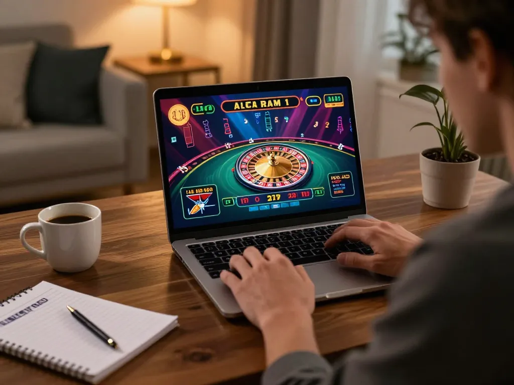 Experience XX88 TODAY with a thrilling online roulette game in a cozy home setting.