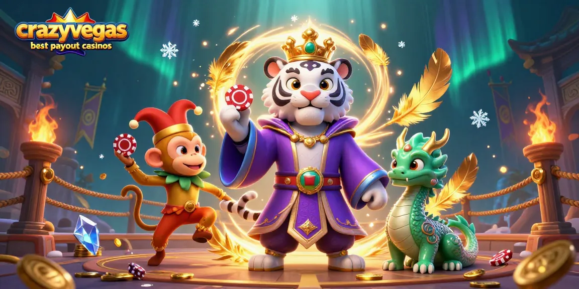 Explore the engaging world of crazyvegas best payout casinos with vibrant characters and dynamic gaming elements.