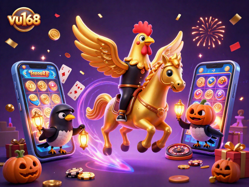 Experience thrilling fun with VU168's vibrant casino adventure featuring dynamic gaming elements.