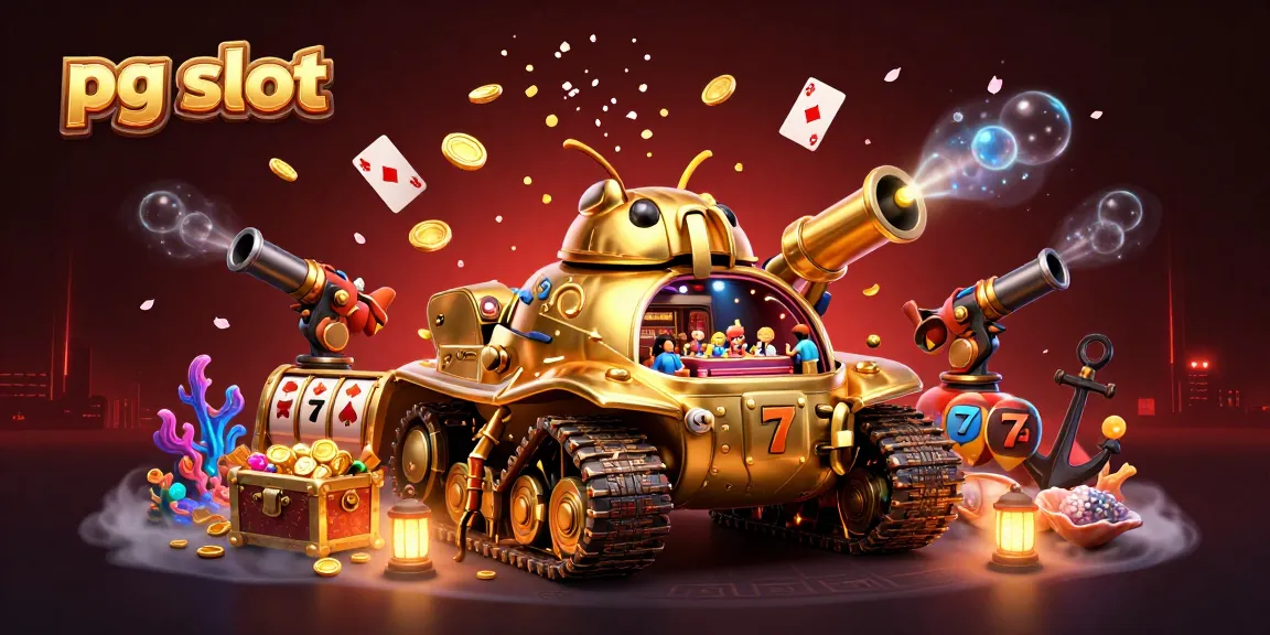 Experience thrilling action in a pg slot scene with jackpots and confetti amidst vibrant casino elements.