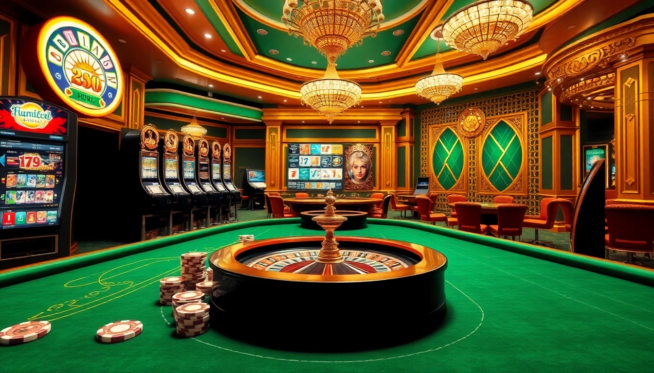 Experience the thrill of online gambling at https://go88app.cn.com/ with vibrant casino visuals highlighting winning moments.