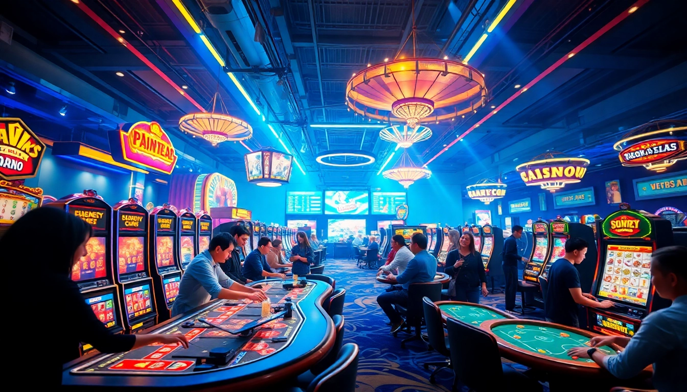 Experience the excitement of 23win's vibrant online gaming atmosphere.