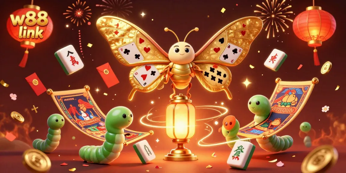 Experience the excitement of w88 link with vibrant casino-themed 3D illustration showcasing golden elements and dynamic energy.