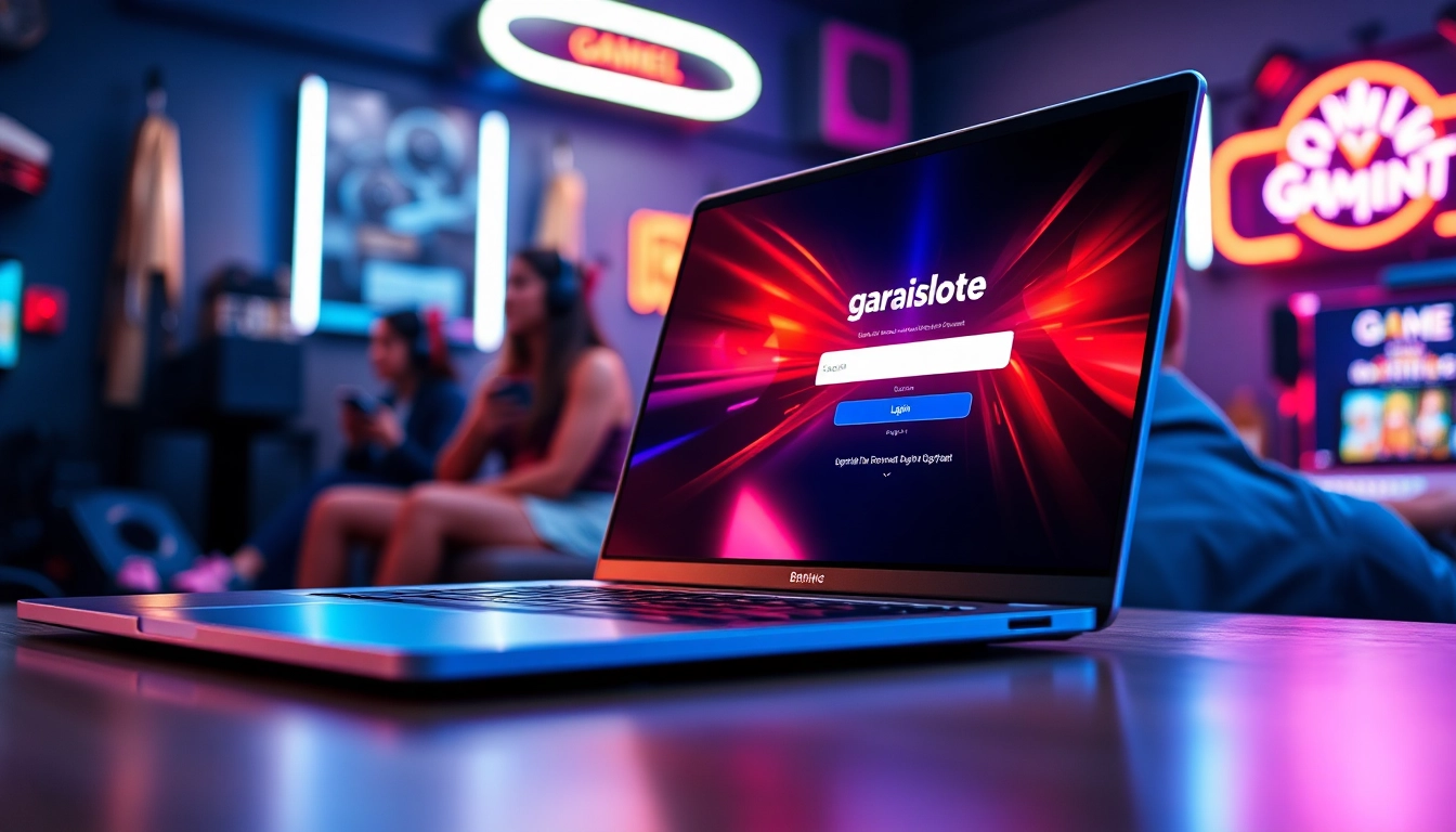 Masuk ke garasislot login dengan antarmuka yang menarik dan pengguna terpesona.