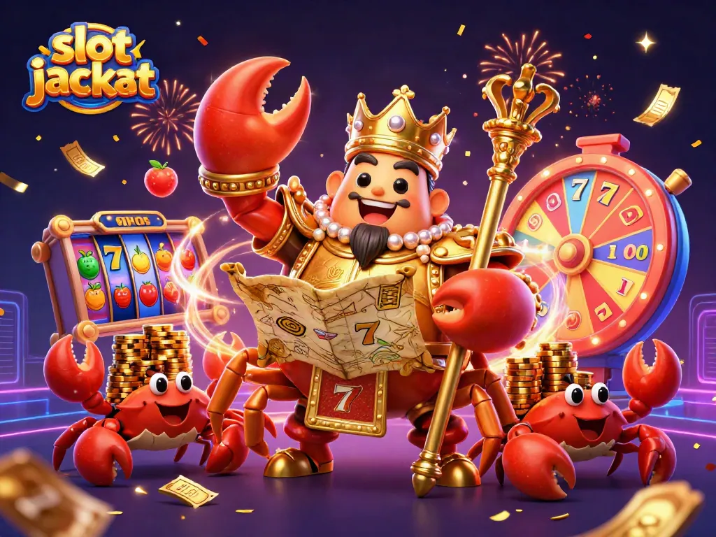 Menghadapi jackpot slot yang menggiurkan dengan karakter kepiting emas raksasa di dunia kasino.