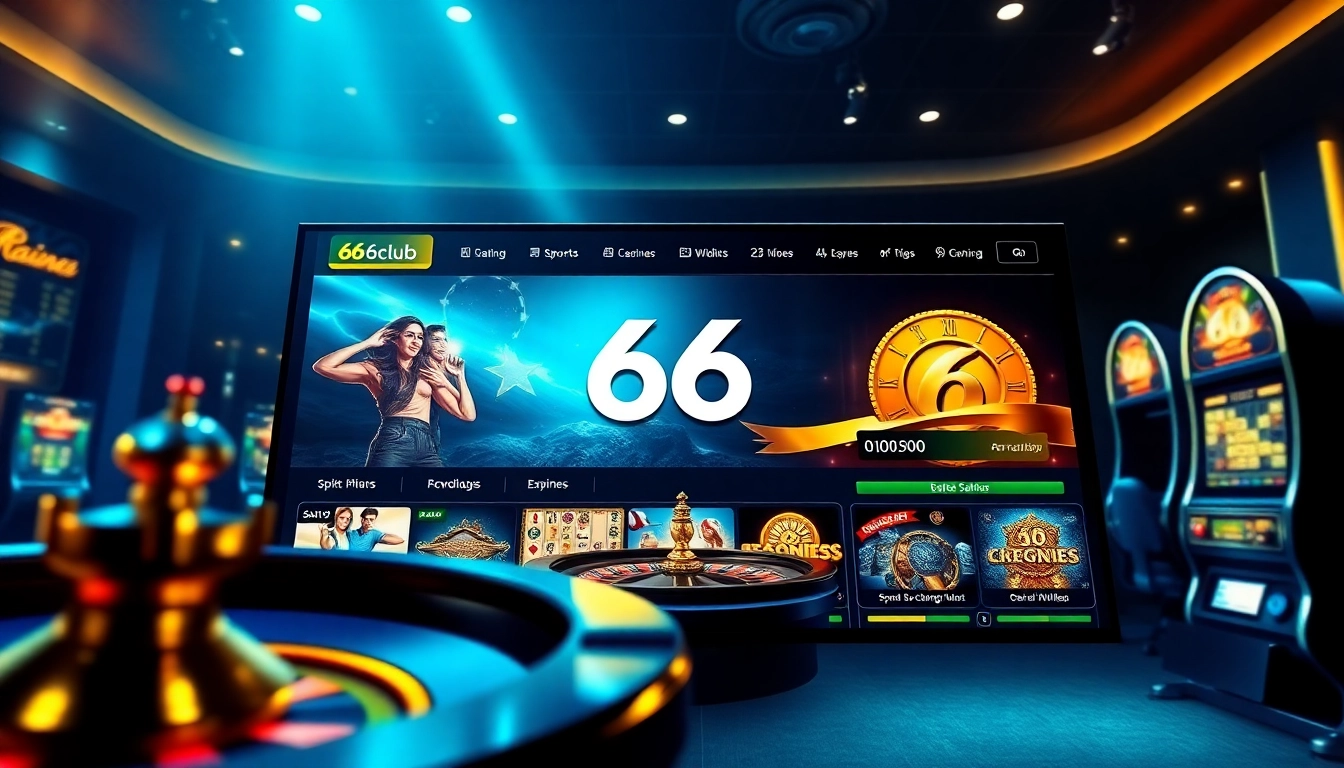 Experience the thrill of 66club's online gaming platform showcasing dynamic betting games.