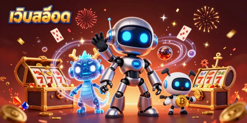 เล่นสนุกกับเกมส์พนัน เว็บสล็อต ที่เต็มไปด้วยทองคำและอัญมณีหลากสีสัน