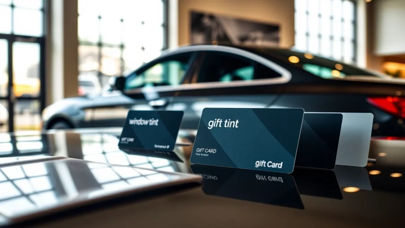 Elevate Your Ride: The Benefits of Choosing a Window Tint Gift Card